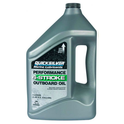 Моторное масло Quicksilver 10W30 для 4-х тактных подвесных двигателей