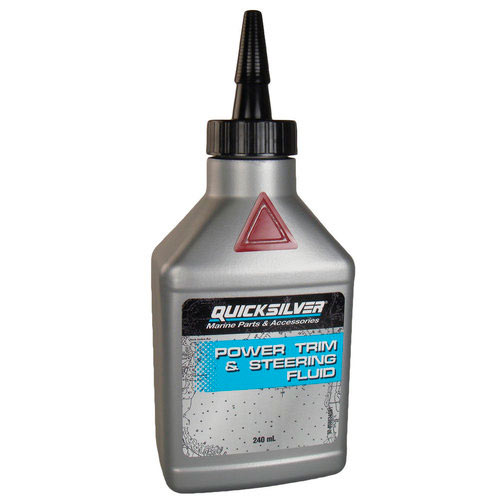 Жидкость для гидравлической системы подъема двигателя Quicksilver Power Trim and Steering Fluid